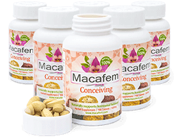 6-month, Complete Fertility Pack: 6 bottles of Macafem Conceiving