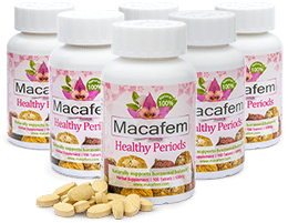 6-month, Complete Healthy Periods Pack: 6 bottles of Macafem Healthy Periods