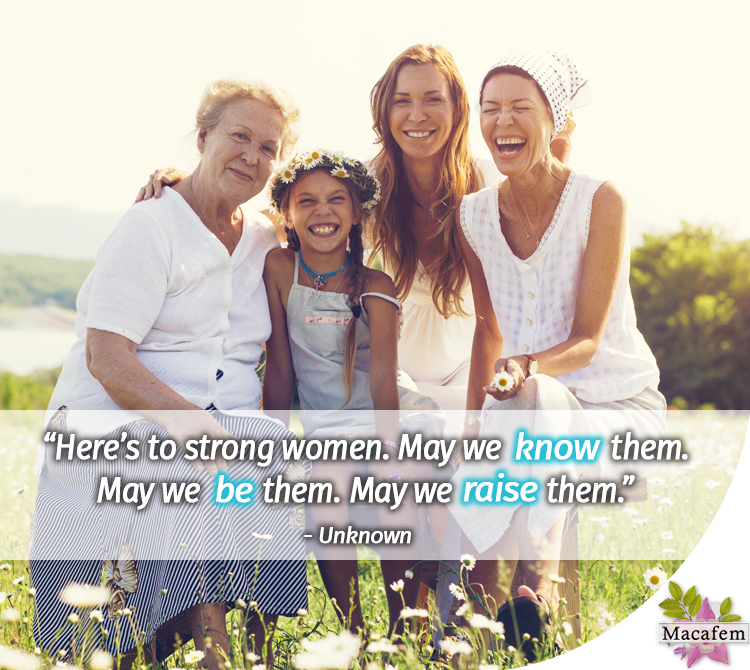 International Women's Day quote Macafem