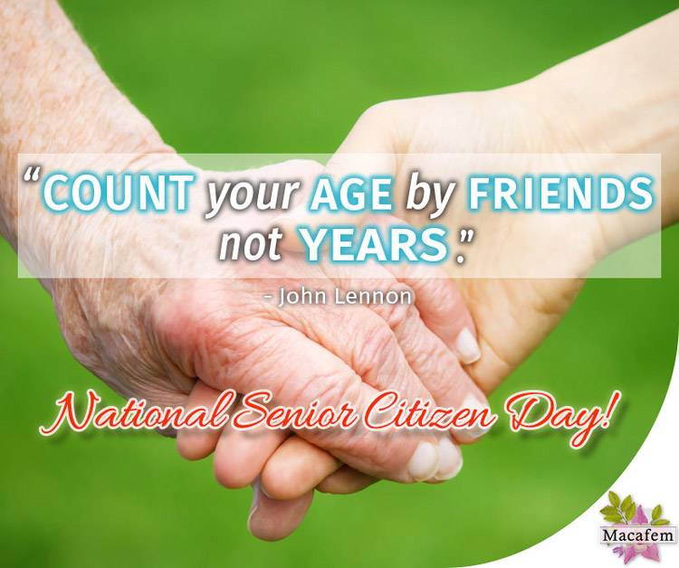 The National Senior Citizens' Day - Macafem.com