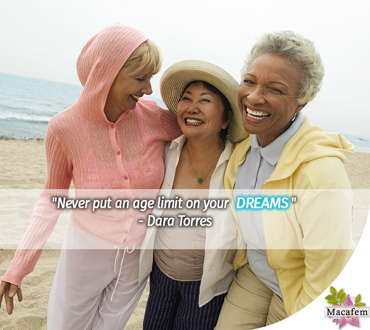 Never put an age limit to your dreams