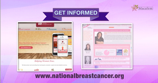 get informed about breast cancer october