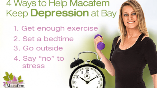 4 ways help macafem keep depression bay
