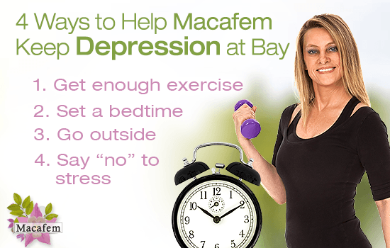 4 ways help macafem keep depression bay