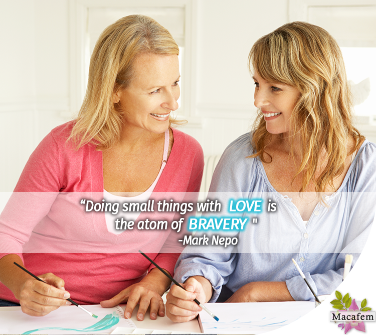 Doing things with love is bravery