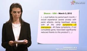 PMS hormonal imbalance macafem testimonials 5