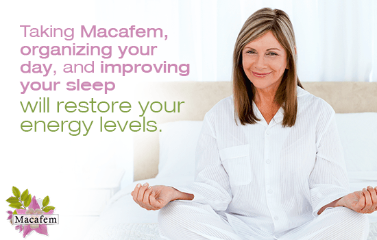 A Daily Routine To Regain Energy With Macafem