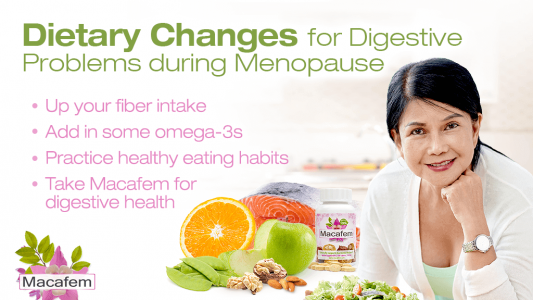 dietary changes for digestive problems during menopause