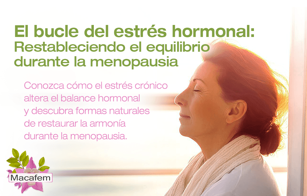 El bucle del estrés hormonal: Restableciendo el equilibrio durante la menopausia