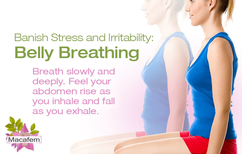 5 breathing exercises to banish irritability with macafem