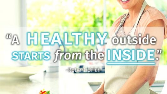 A healthy outside starts from the inside