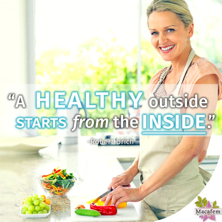 A healthy outside starts from the inside