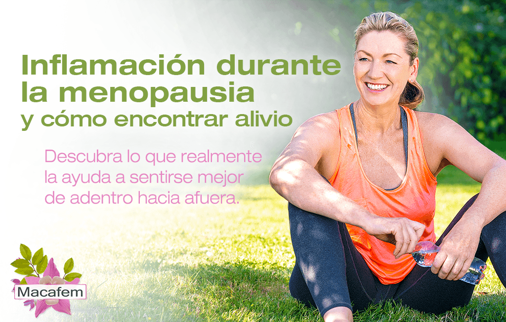 Inflamación durante la menopausia y cómo encontrar alivio