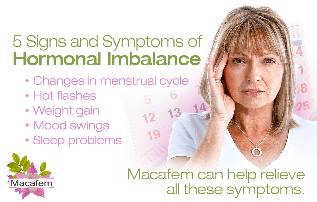 5 signs and symptoms of hormonal imbalance