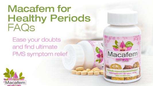 macafem alleviate pms symptoms with macafem healthy periods