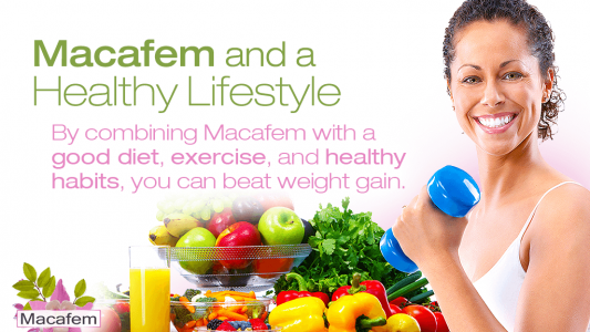 macafem healthy lifestyle weight