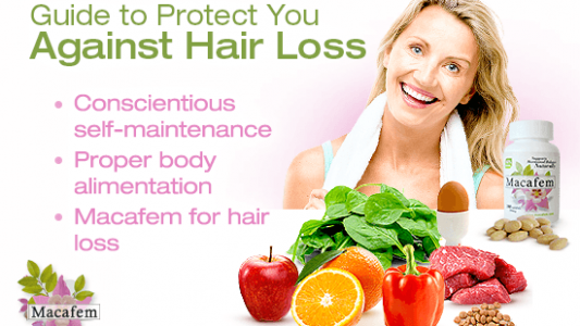 macafem guide to protect you against hair loss