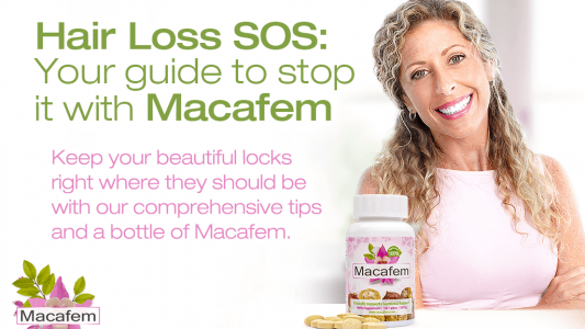 hair loss sos your guide to stop it with macafem