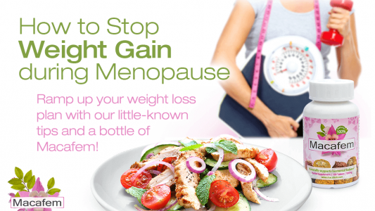 how to stop weight gain during menopause