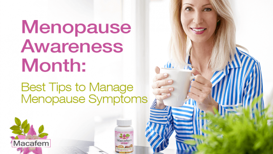macafem menopause awareness month