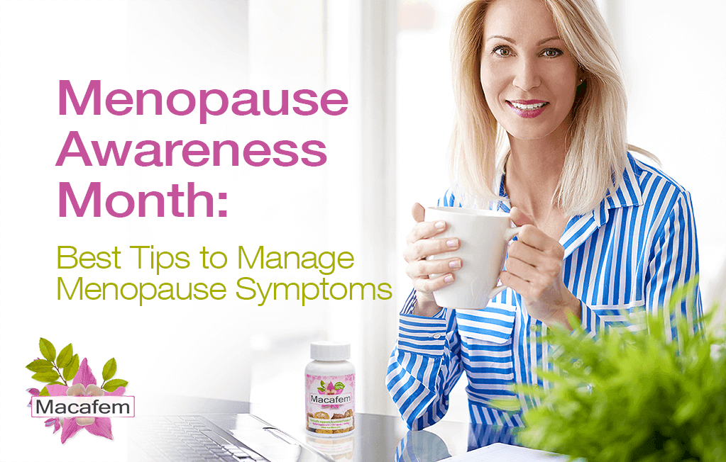 macafem menopause awareness month