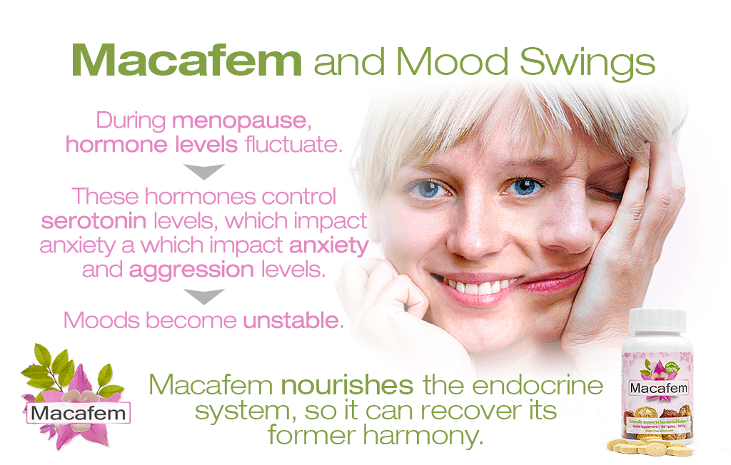 macafem and mood swings