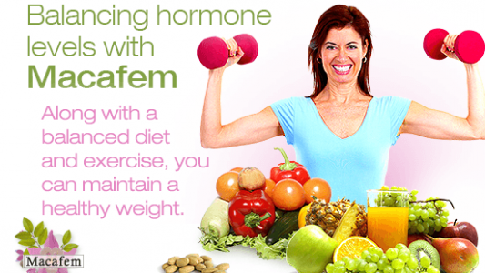 macafem perimenopause and weight gain connection