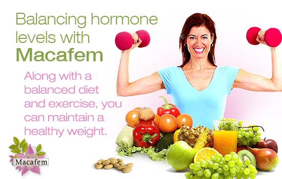 macafem perimenopause and weight gain connection