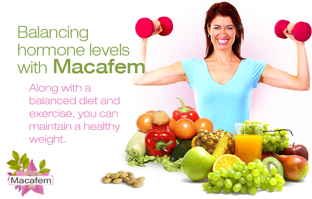 macafem perimenopause and weight gain connection