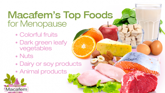 macafem top foods for menopause