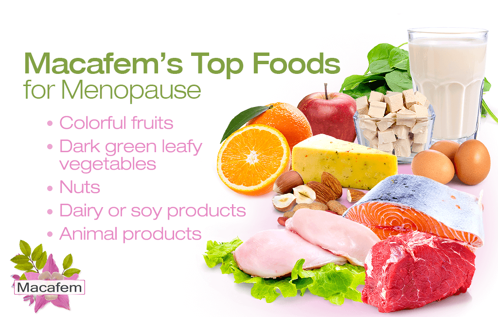 macafem top foods for menopause