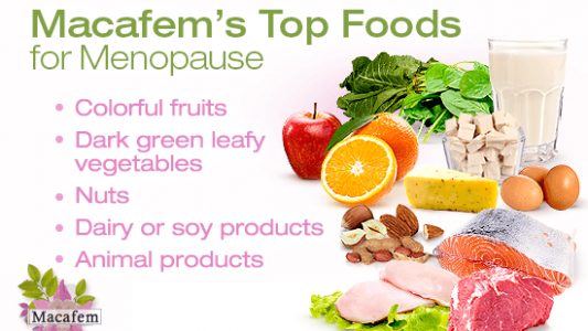 macafem top foods for menopause