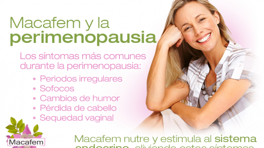 macafem y la perimenopausia