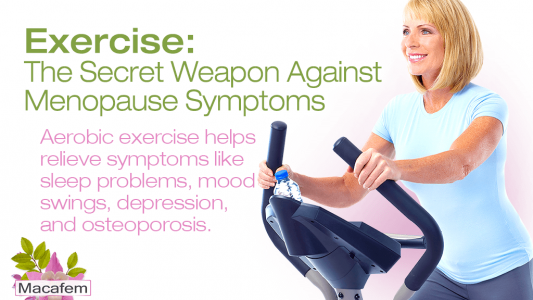 exercise secret weapon against menopause symptoms