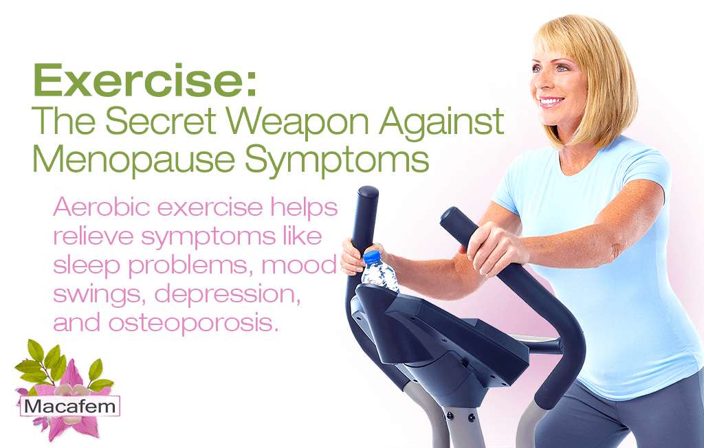 exercise secret weapon against menopause symptoms