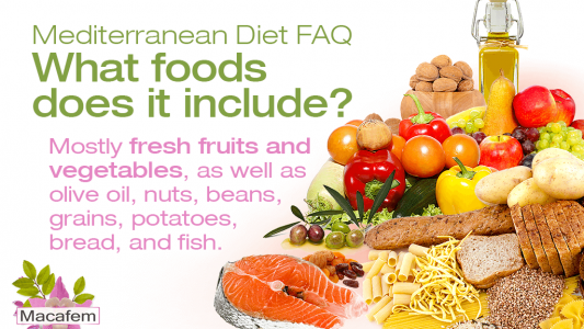 macafem heart healthy choices mediterranean diet faqs