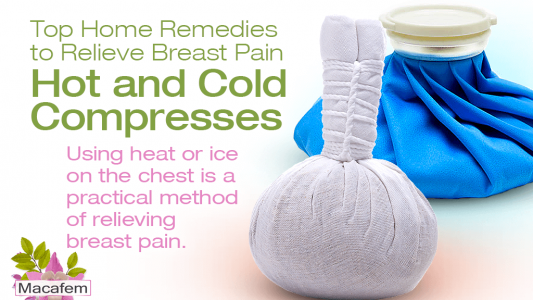 top home remedies to relieve breast pain