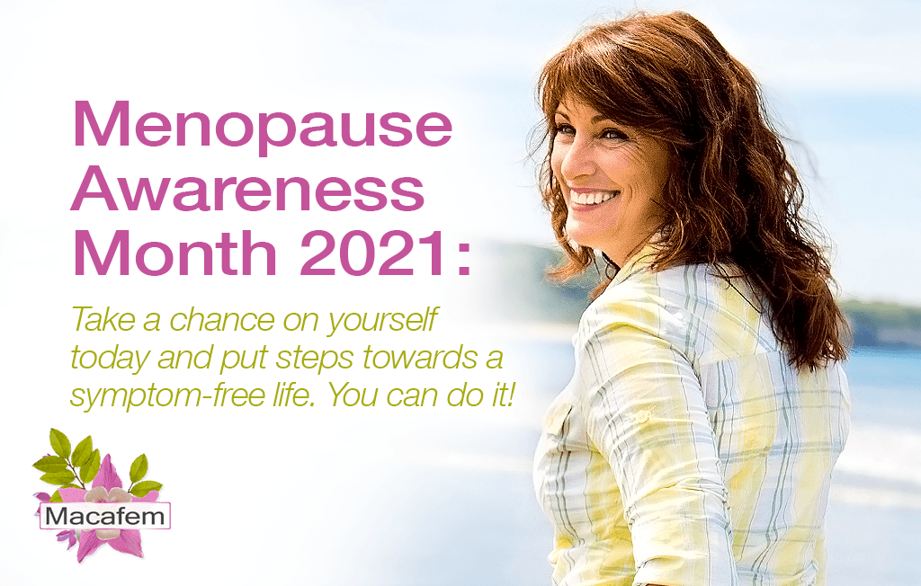 menopause awareness month take a chance on yourself
