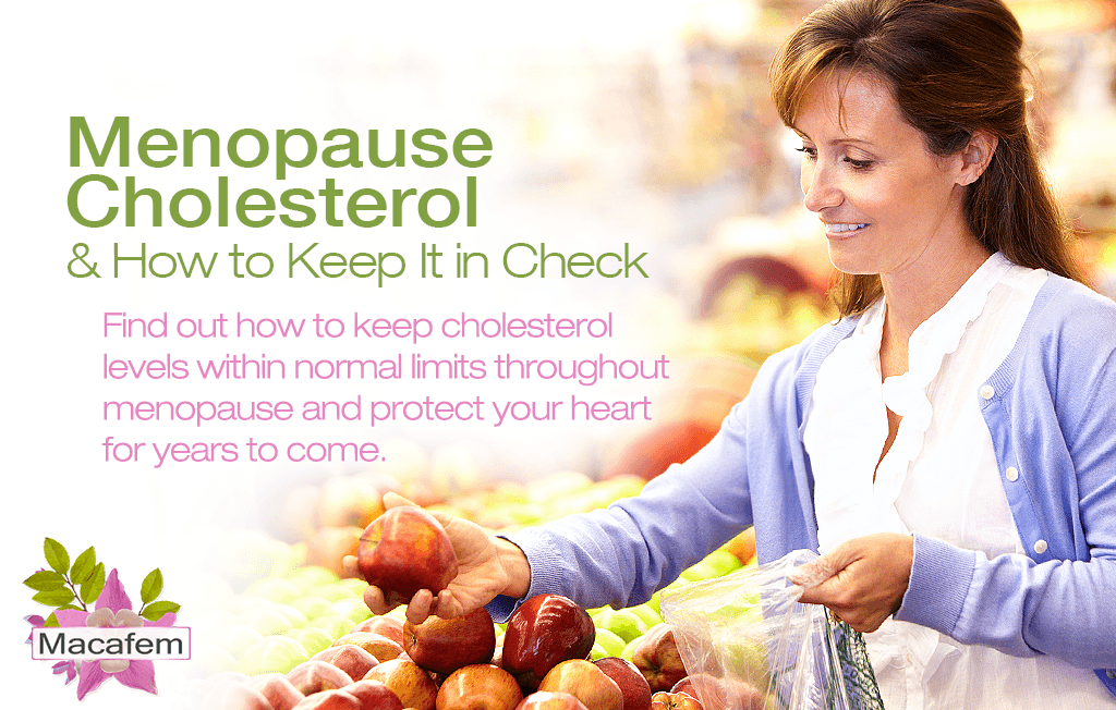 Menopause Cholesterol: What It Is & How to Keep It in Check