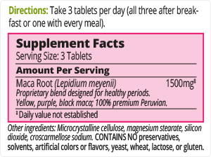 supplement facts