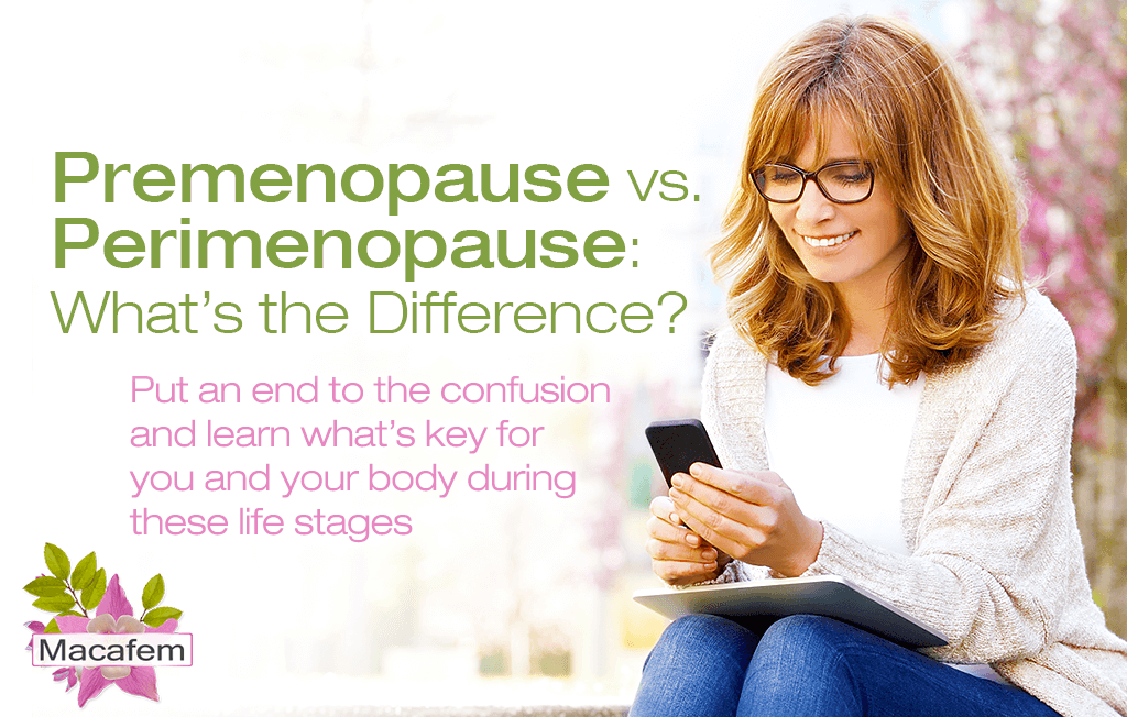 premenopause vs perimenopause what's the difference