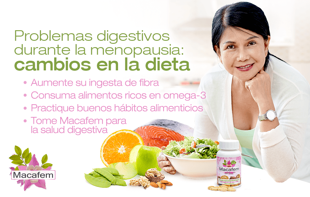 problemas digestivos durante la menopausia cambios en la dieta