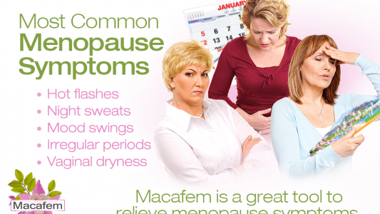 top 5 most common menopause symptoms